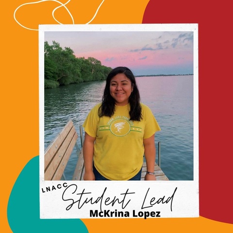 Student Lead announcement image of McKrina Lopez