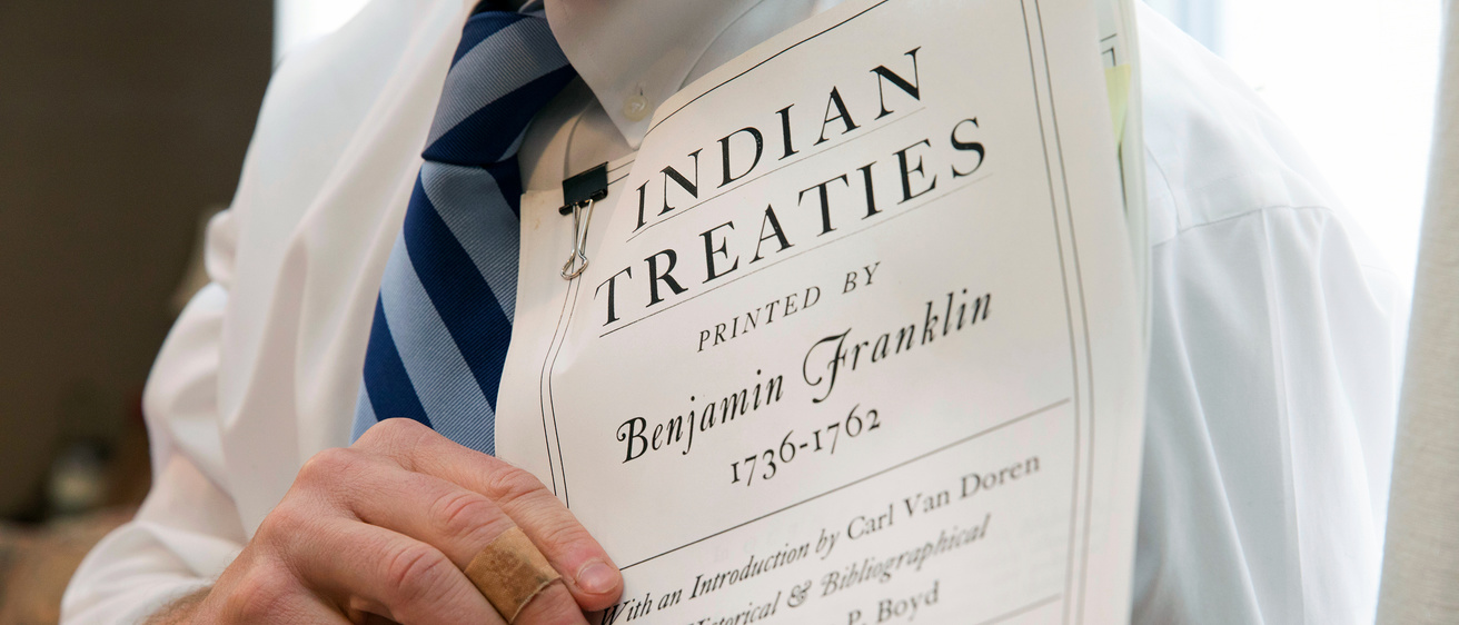 The Indian Treaties document from the Shawnee Archive.